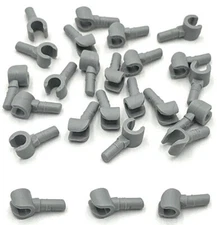 Lego 25 New Light Bluish Gray Hands Parts
