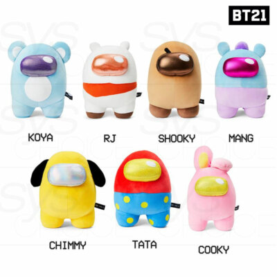 Among Us BT21 コラボ ぬいぐるみ フルコンプ バラ売り不可 BTS BT21 Official Goods AMONG US LIMITED EDITION Standing Doll
