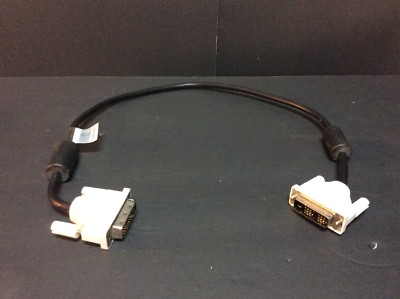 2 FOOT Male To Male DVI-D  18 Pin. Short Video Cable JCE #6715009700P03 Preowned