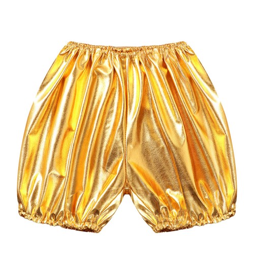 Girls Metallic Trousers Bell Bottom Leggings Pants Sequins High Waist Dancewear - Picture 50 of 51