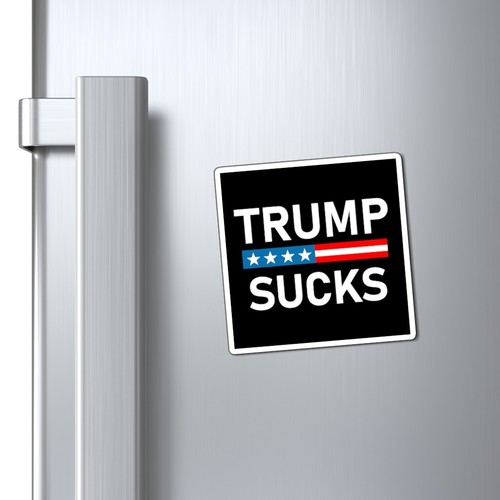 Donald Trump Sucks Magnet - Loser Trump Sucks Magnet - Picture 5 of 7