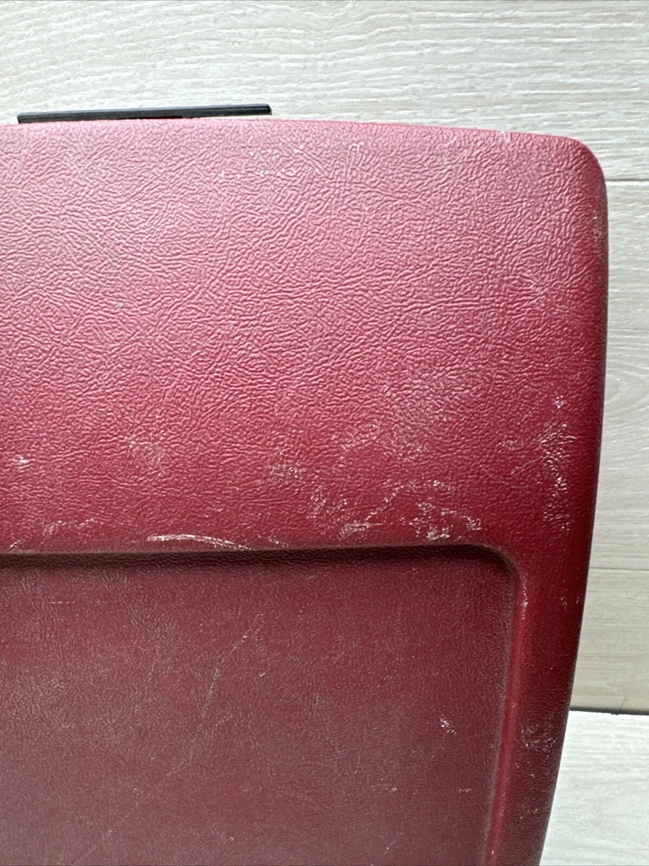 92 93 94 95 96 97 Ford F150 F250 F350 Bronco Console Cover Lid Red Hardware - Image 3 of 4