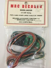MRC AD320 2.5-Amp Decoder for G-Gauge NOS