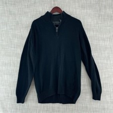 Oscar De La Renta Size XL men's Mock neck long sleeve pullover sweater 9433