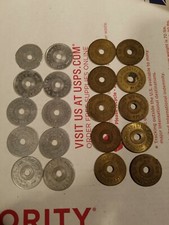 30 Vintage Oklahoma Tax Tokens