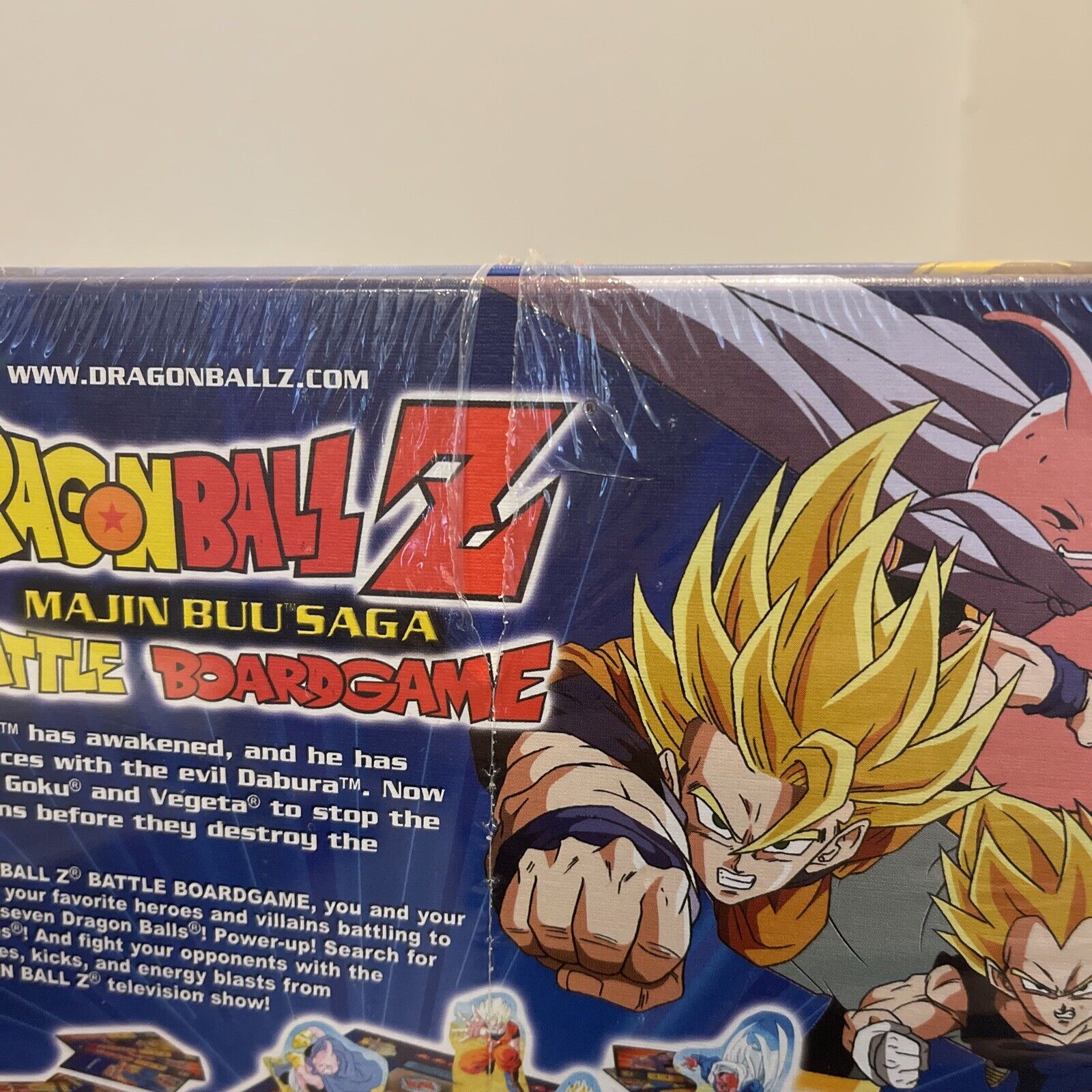 DRAGONBALL-Z Majin Buu Saga Battle BoardGame NEW OPEN BOX (SEE DISC.)