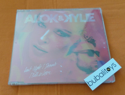 Alok & Kylie Minogue - Last Night I Dreamt I Fell In Love 2025 UK CD Single RARE