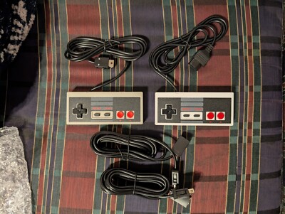 2 Nintendo Retro Classic Controller USB Gamepad PC, MAC, And Windows