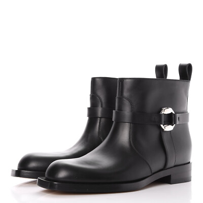 Gucci Horsebit Cirano Lux Calfskin Leather Ankle Boots Size  display picture 1