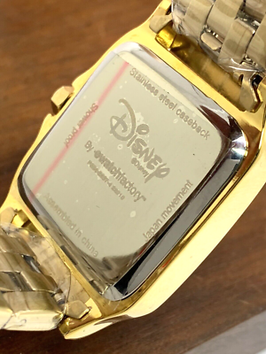 Disney Women\'s Watch Mickey Mouse W000477 White Dial Quartz Gold Square Steel Disney Women main image 2