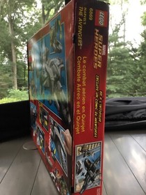 NEW SEALED LEGO 6869 Marvel Avengers Super Heroes Quinjet Aerial Battle 5 figs