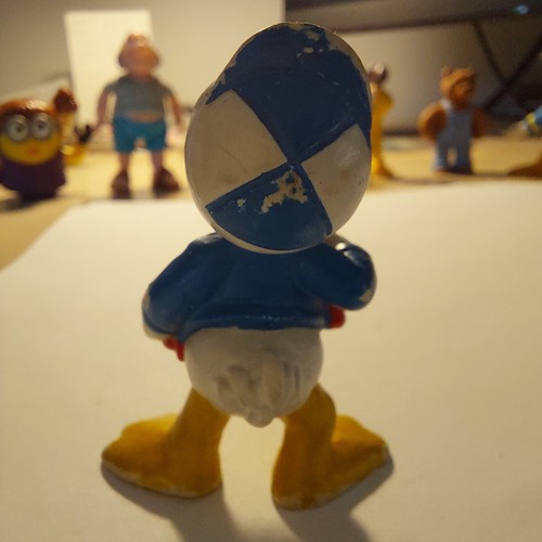 1990 - DONALD DUCK MUSIC - WEST GERMANY BULLY - PVC - DISNEY FIGURE - Picture 2 of 2