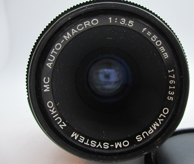名玉 OLYMPUS ZUIKO DIGITAL 50mm ＋MMF−3 Olympus Zuiko G.Zuiko 50mm f/3.5 Macro OM-Mount Prime Lens for SLR