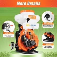Backpack Fogger Sprayer Leaf Blower 3.7 Gallon Gas Pest Control