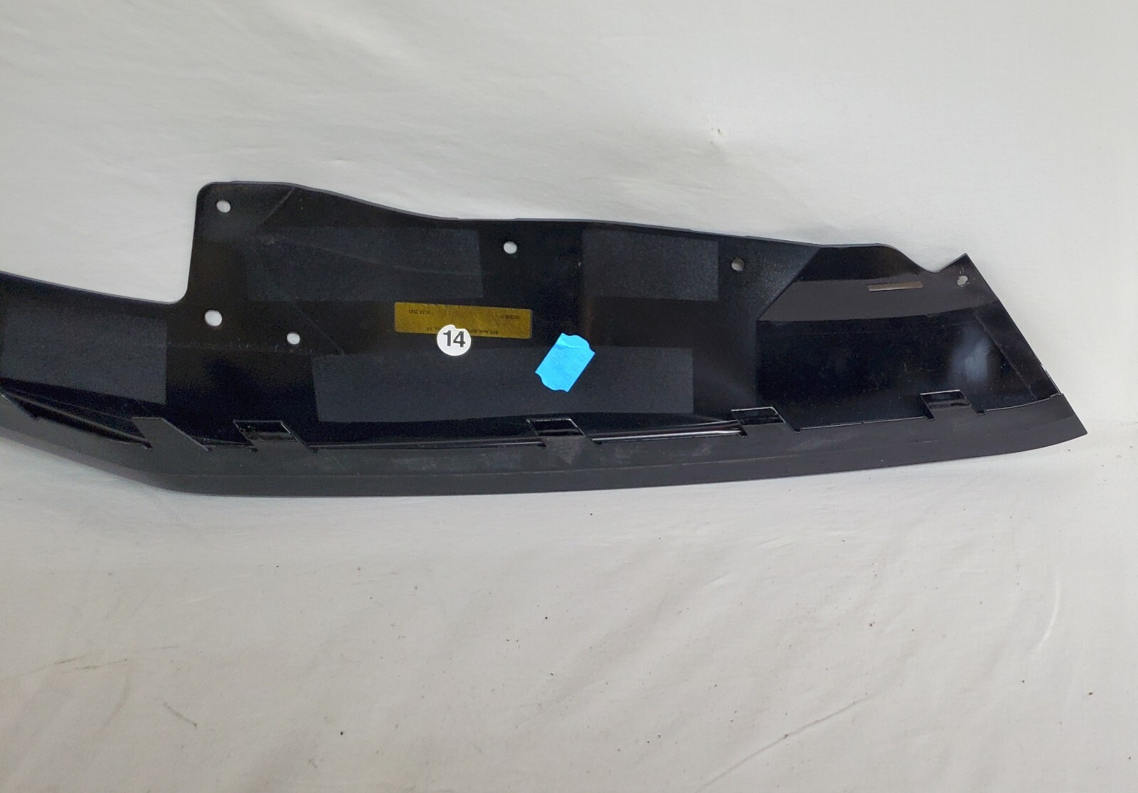 OEM 2018-2022 AUDI R8 GLOSS BLACK FACELIFT FRONT BUMPER RIGHT SIDE SPLITTER 