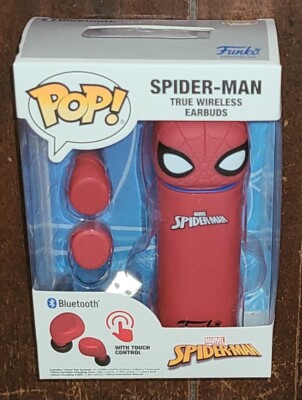 POP! SPIDER-MAN True Wireless Earbuds w/Touch Control #EP-0700-SPIDERMAN