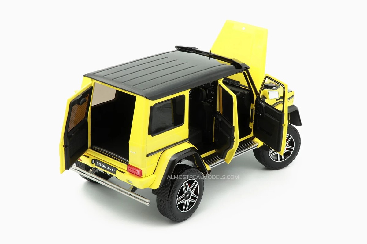 ALMOST REAL MERCEDES BENZ G CLASS 4×4² YELLOW w/Full