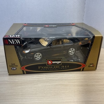 Bburago Porsche 1/18 ミニカー Bburago Porsche 911 Carrera 1997 Gold Collection 1:18 Die-Cast