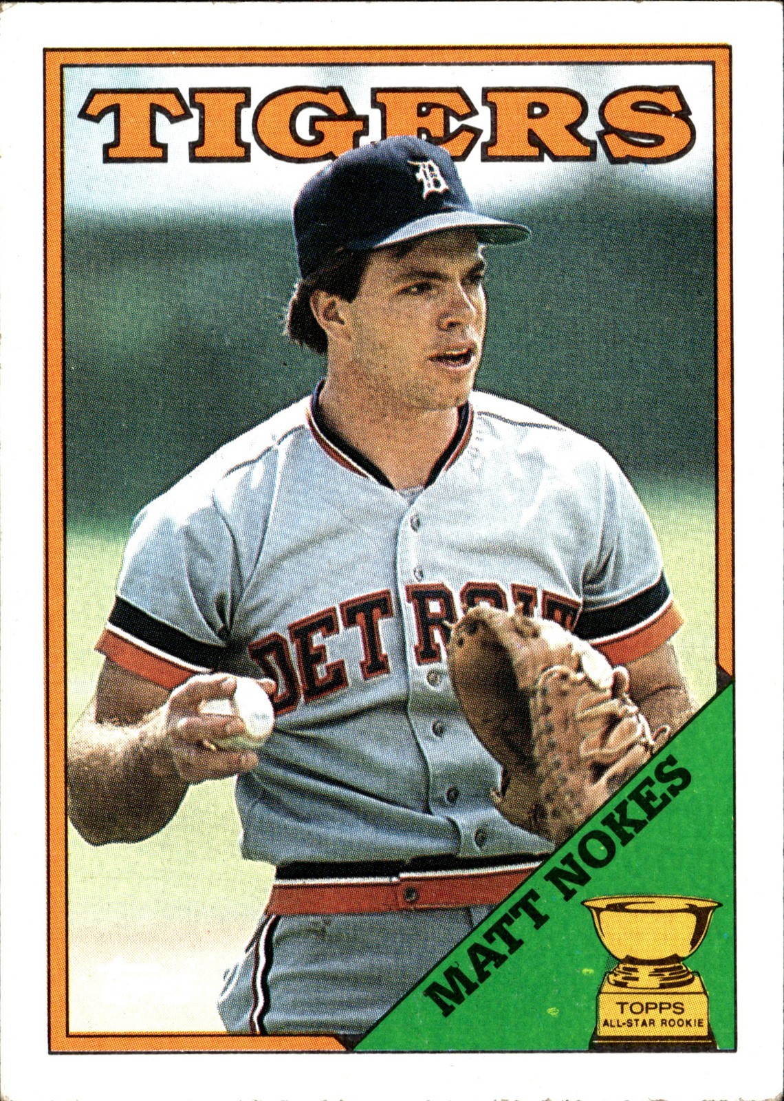 1988 Topps MATT NOKES #645 EX