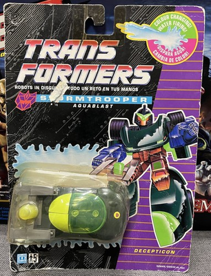 #ad Transformers Robots In Disguise Stormtrooper Aquablast European Exclusive 1992 $149.99