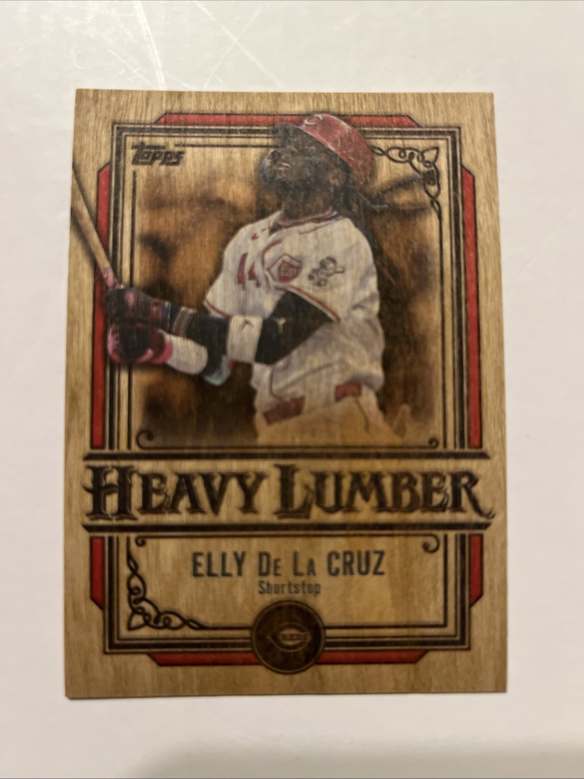 ELLY DE LA CRUZ 2025 TOPPS HEAVY LUMBER #HL-11 CINCINNATI REDS ⚾️ 🔥