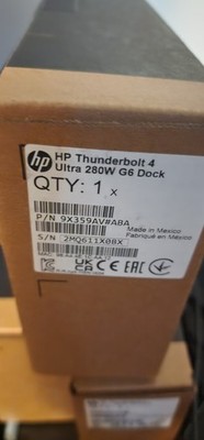 HP Thunderbolt 4Ultra 280W G6 Dock