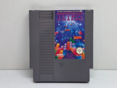 Tetris - Original NES Nintendo Entertainment System Modul geprüft  BLITZBEREIT 