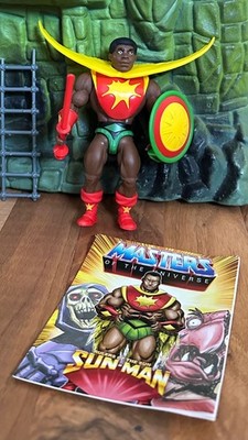 Masters of the Universe HeMan Neues Sammlerstück inkl. MiniComic Sun Man