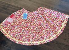 Matilda Jane Good Hart Skirt Reversible Floral Circle Girls size 8 NWT New