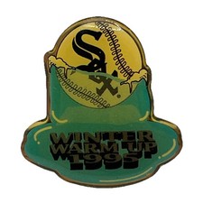 Chicago White Sox 1995 Winter Warm Up MLB Baseball Enamel Lapel Hat Pin