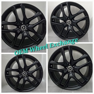 Original 21'' Mercedes G63 G550 OEM G Class Wheels Rims Satin Black 22 ($1985obo)