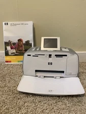 HP Photosmart 380 Series Color Inkjet Printer with Power Cord And Accessories