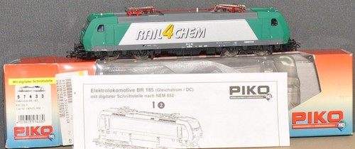 Piko 57433 E-Lok  BR 185-CL 006  R4C  "Rail4Chem"  mit DSS  DC neuwertig OVP  H0 | Zustand: Gebraucht