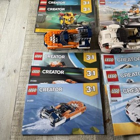 LEGO Creator  3-in-1 lot: 31043, 31090, 31073, 31089, 31006, 31008, 31018 7 Lot