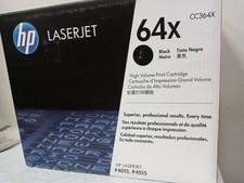 Genuine HP 64X CC364X Black High Yield Original LaserJet Toner Cartridge EXPIR