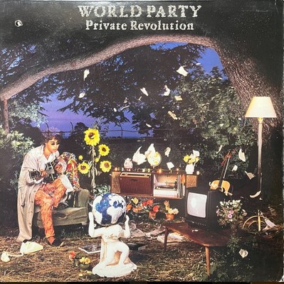 World Party Private Revolution 1986 Usa Chrysalis Vinyl LP BTV 41552 Ex / Ex