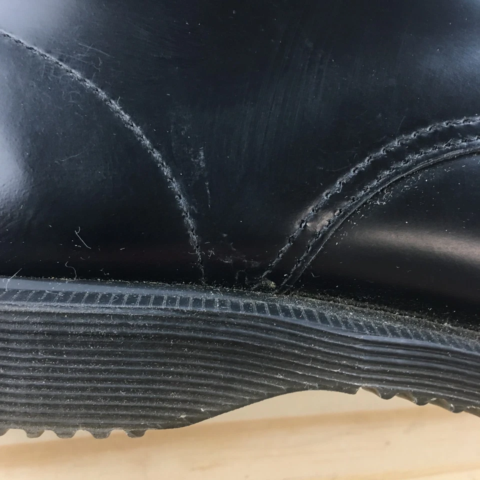 Botas Dr. Martens Mujer 9 Emmeline Botín Negro Con Cordones Informales Cómodas Foto 4 de 4