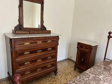 camera da letto usata FINE OTTOCENTO