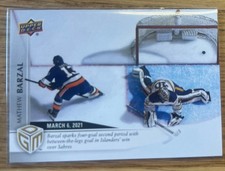 2020/21 Upper Deck Game Dated Moments Matthew...
