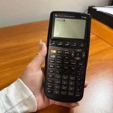 Texas Instruments TI-86 Graphing Calculator With Cover Tested Working