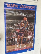 1988 Starline Mark Jackson Poster 34.5 x 22.5 New York Knicks NBA Basketball