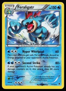Feraligatr 17/119 Holo Rare XY - Phantom Forces Reverse Holo Pokémon Card