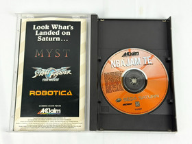 NBA Jam Tournament Edition For The Sega Saturn CIB w/ Reg card