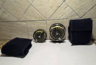 ATH (ARI ' T HART ) SO FLY REEL W/ SPARE SPOOL W/ FLY LINE EXCELLENT  CONDITION)