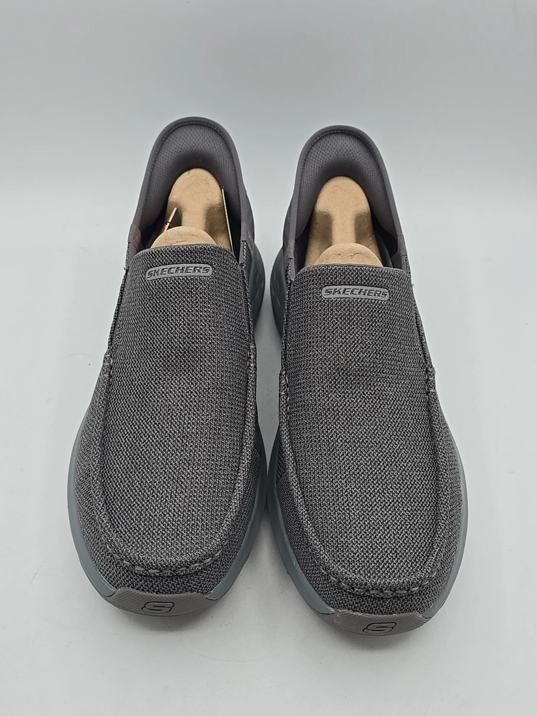 NEW Skechers Men's Parson Ralven Hands Free Slip-Ins Shoes Sz 15 M- Gray