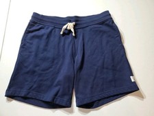 Chubbies Large Navy BLue 7in Fleece Shorts Relax Sleep