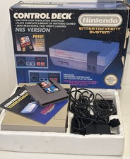 NES Nintendo Entertainment System Console Boxed with Manual Vintage Retro Gaming