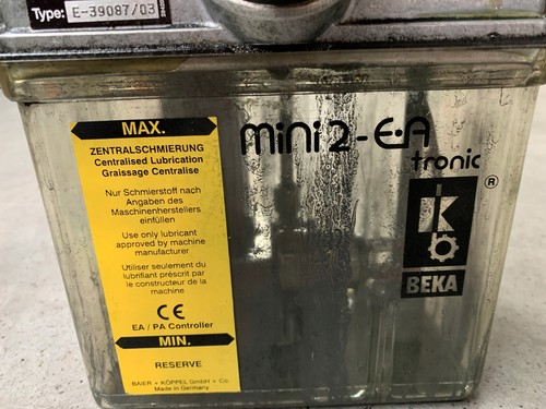 BEKA MINI 2 EA-tronic central lubrication pump - Picture 5 of 6