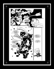 Frank Miller Batman: The Dark Knight Strikes Again #1 Rare Production Art Pg 73