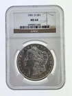 1901-O Morgan Silver Dollar, NGC MS64
